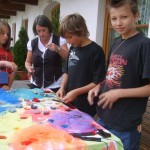 Buntes Treiben im Mittelalter